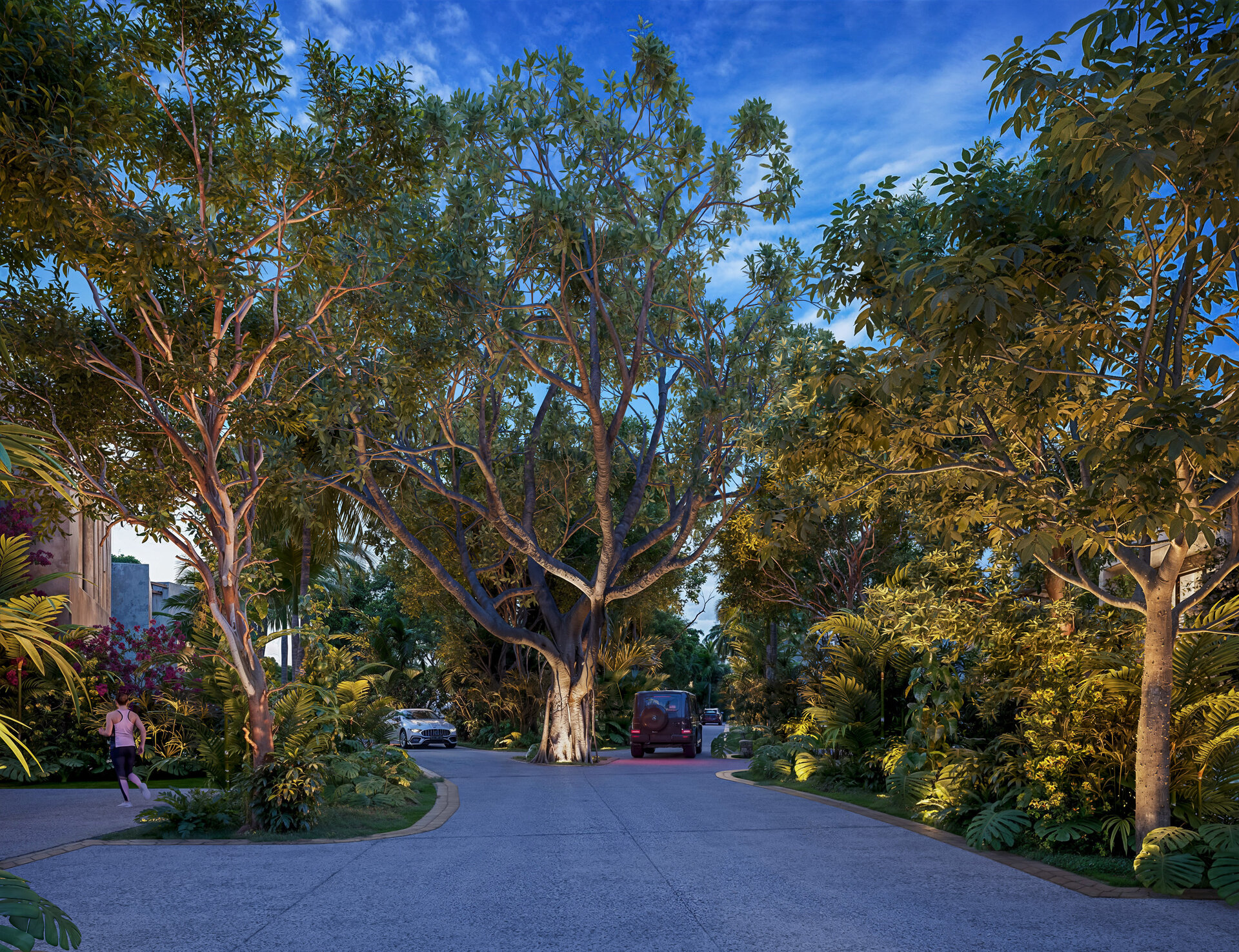 Vista aérea lotes El Amate
