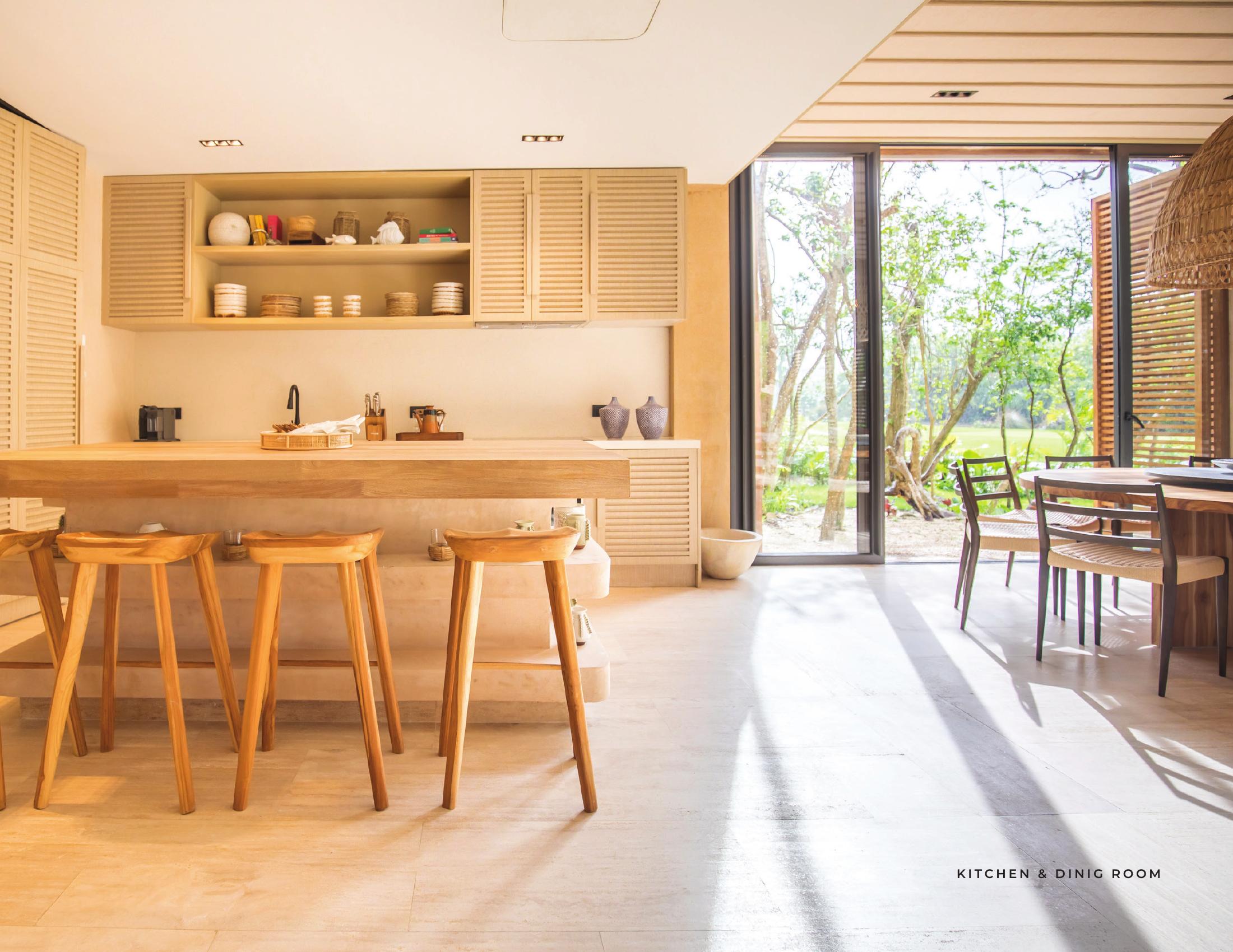 Cocina y comedor Palm Villa