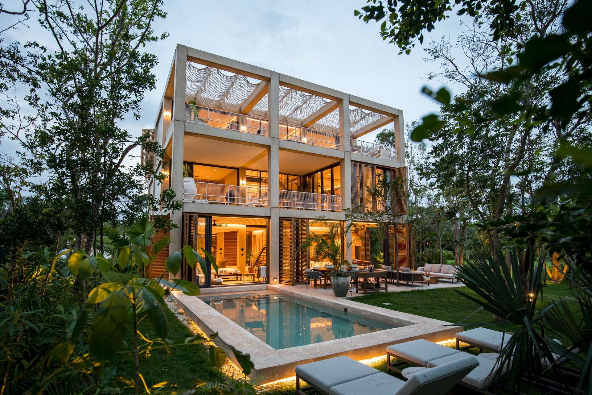 Palm Villa exterior con alberca privada