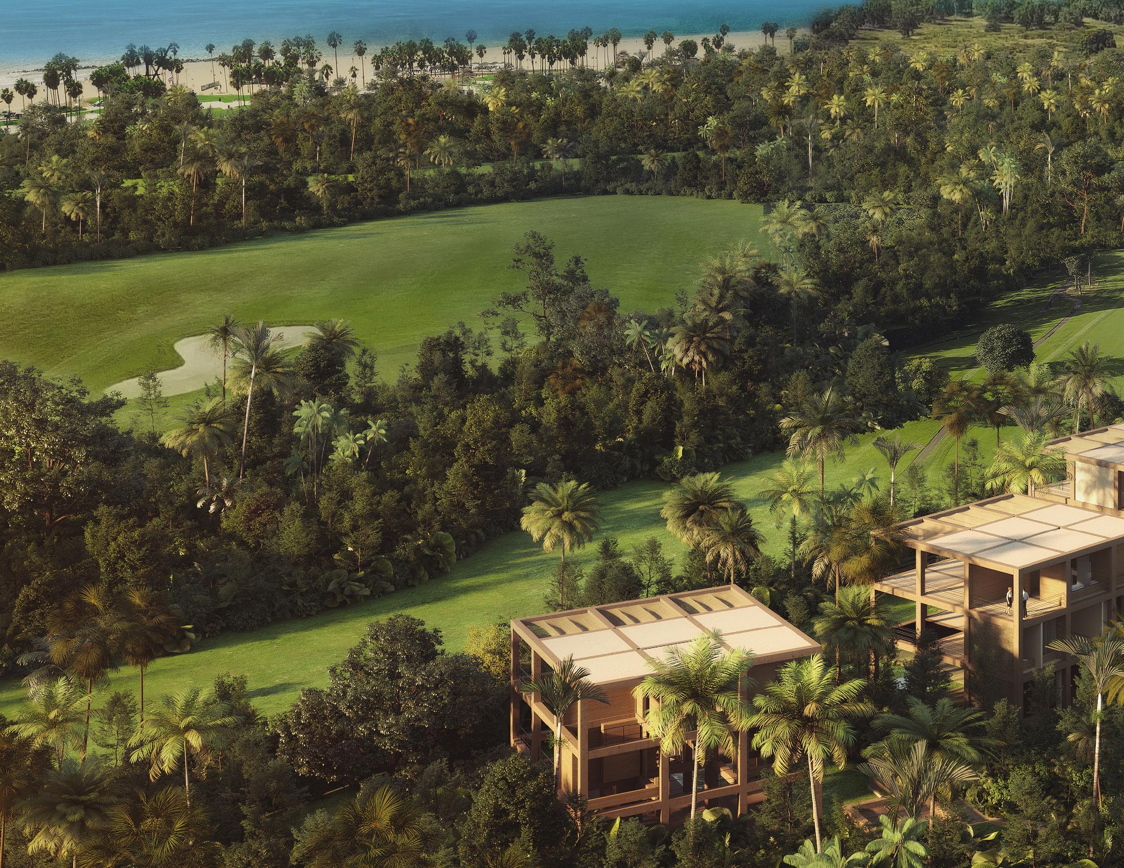 Palm Villas frente al campo de golf Gran Coyote